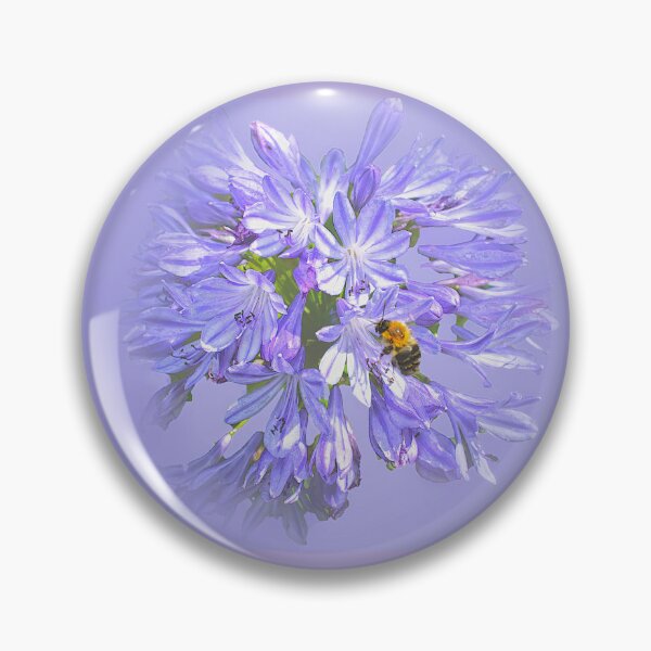 Item preview, Bee on Agapanthus  designed and sold by Alisonchambers2.
