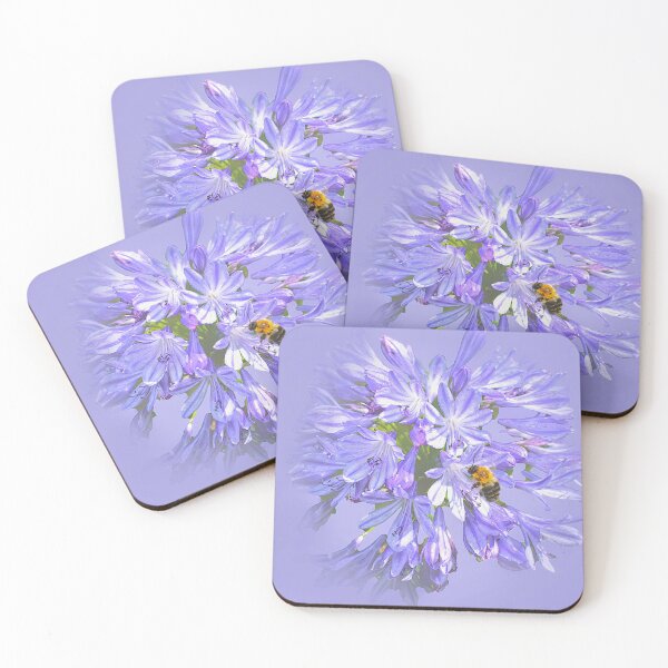 Item preview, Bee on Agapanthus  designed and sold by Alisonchambers2.