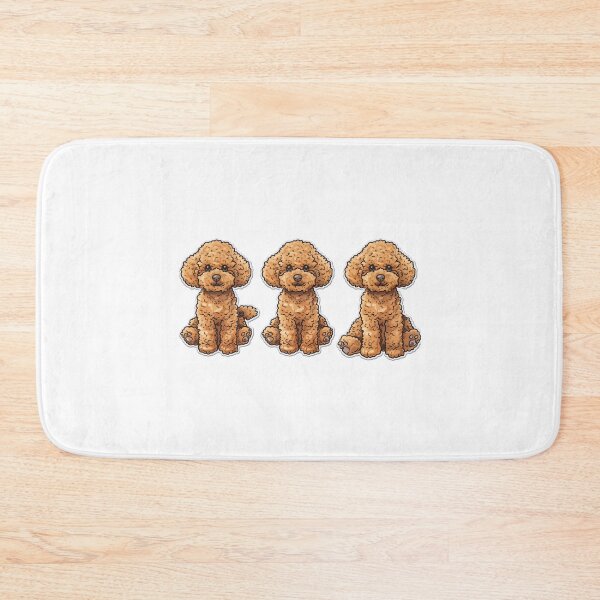 Item preview, Three Toy Poodles Seated Cutely designed and sold by hanappong.