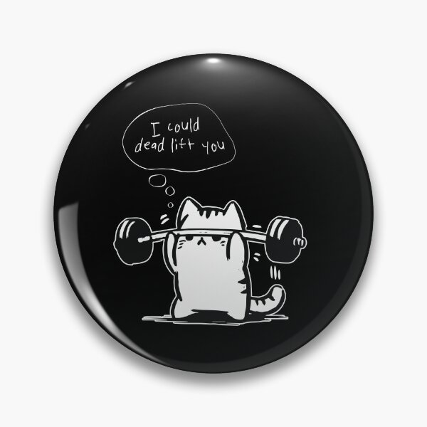 Item preview, funny cat in the gym | deadlifter | I could deadlift you | bodybuilding kitten | kitten deadlift designed and sold by themichetti.