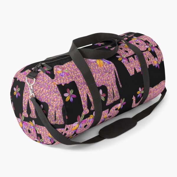 Item preview, Flowery Painted Botswana Elephant designed and sold by articlave.