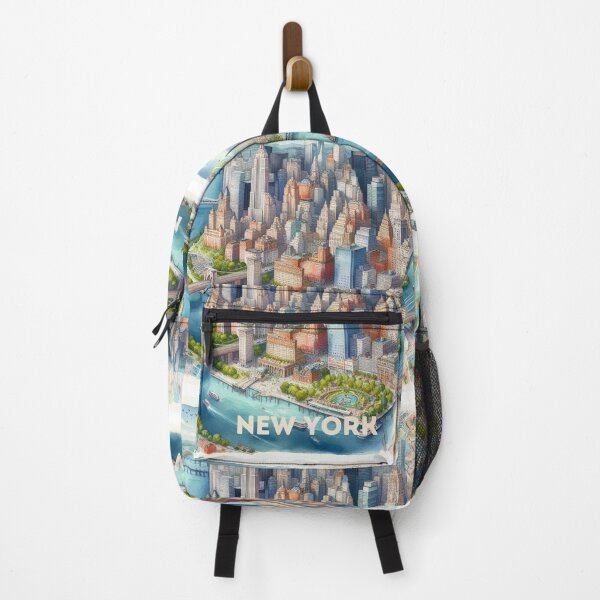 Item preview, New York City - Illustrated map designed and sold by Dominika Farkašová.