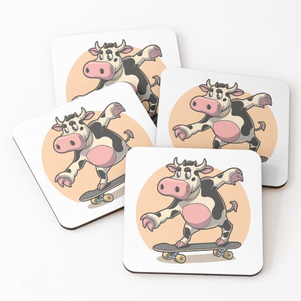 Item preview, Skateboard Cow designed and sold by Poodel.