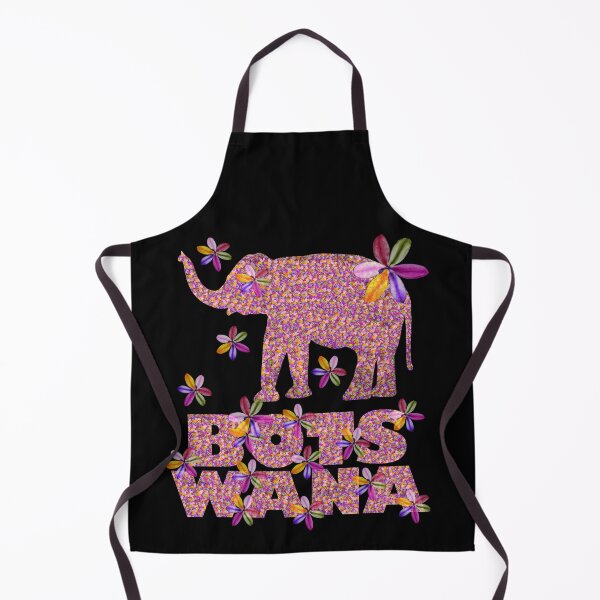 Item preview, Flowery Painted Botswana Elephant designed and sold by articlave.