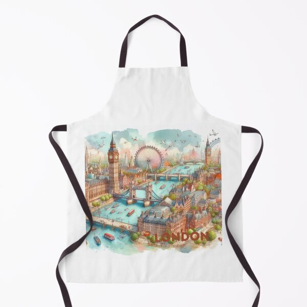 Item preview, London - Illustrated map designed and sold by Dominika Farkašová.