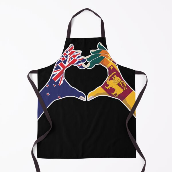 Item preview, Sri Lankan Sri Lanka New Zealand Love Heart Peace designed and sold by FlagX.