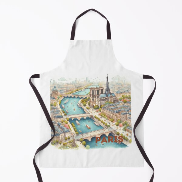 Item preview, Paris - Illustrated map designed and sold by Dominika Farkašová.