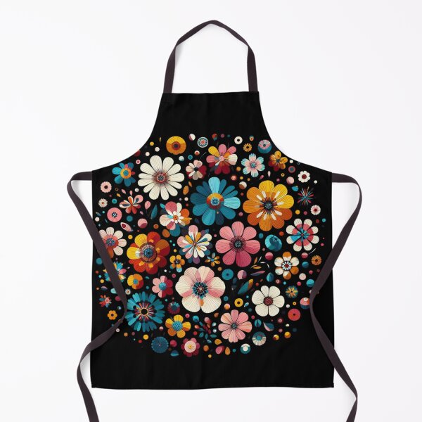 Item preview, Abstract Colourful Spring Flowers designed and sold by Gaborai.