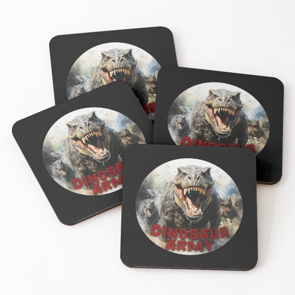 Item preview, Dinosaur Army Rushing War designed and sold by DinoAndOther.