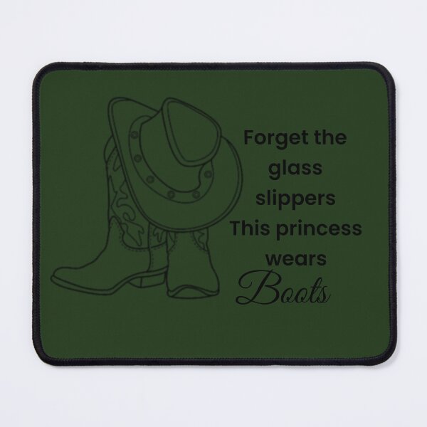 Item preview, Glass slippers boots quote designed and sold by MustangMerch.