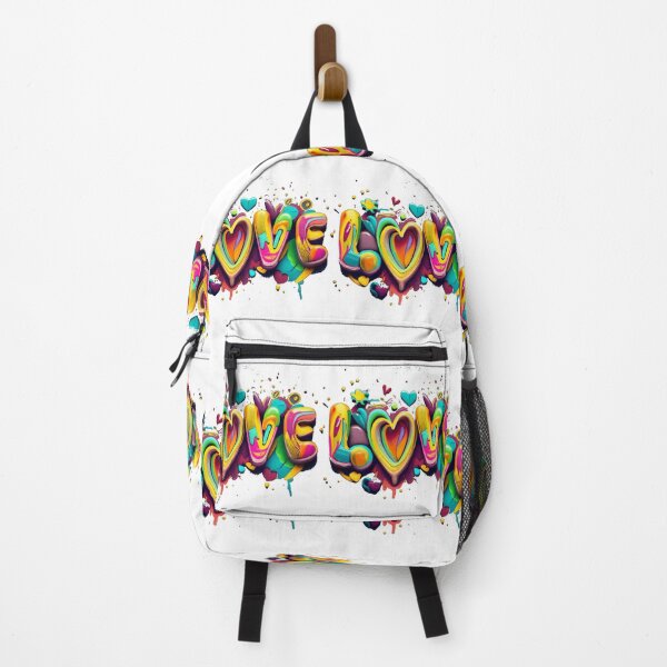 Item preview, Vibrant Love: Graffiti-style Typography designed and sold by Elpico11.