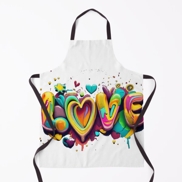 Item preview, Vibrant Love: Graffiti-style Typography designed and sold by Elpico11.