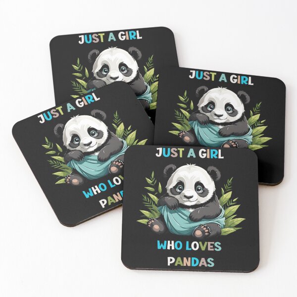 Item preview, Just A Girl Who Loves Pandas designed and sold by Wisnak SHOP.
