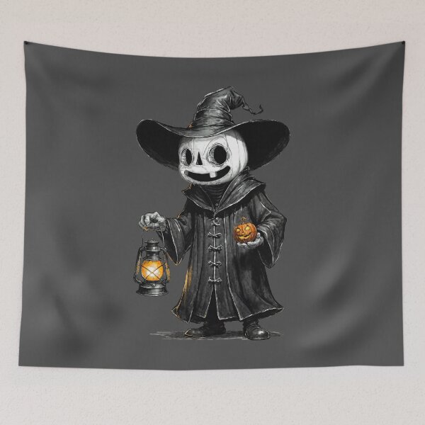 Item preview, Pumpkin Witch  designed and sold by KawaiiLlamaShop.