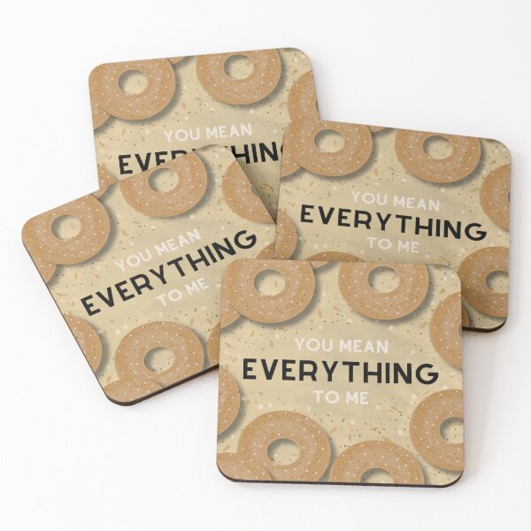 Item preview, You Mean Everything To Me Bagel Card designed and sold by esslev.
