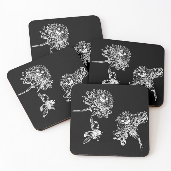 Item preview, Ladybird and Scabiosa designed and sold by Dippychu.