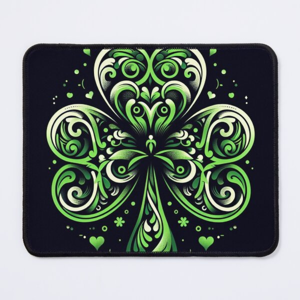 Item preview, Intricate Irish Shamrock design designed and sold by geymir.