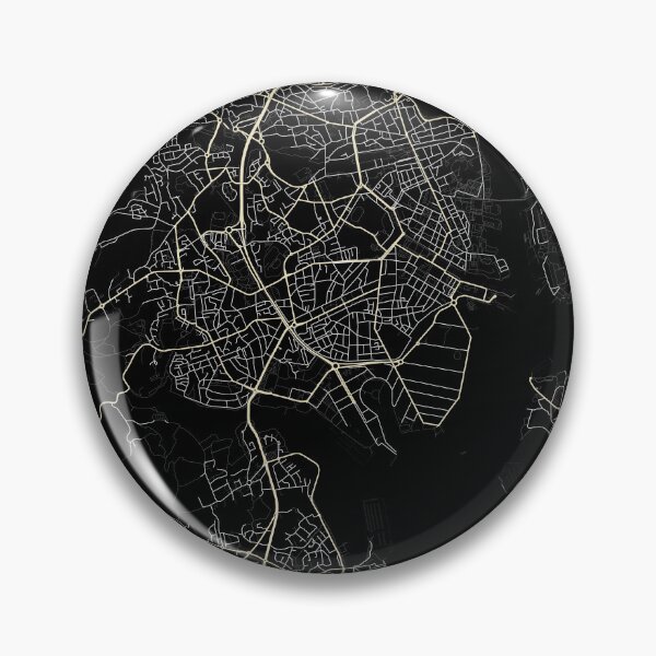 Item preview, Map of Lorient Black and white designed and sold by Jerhus.