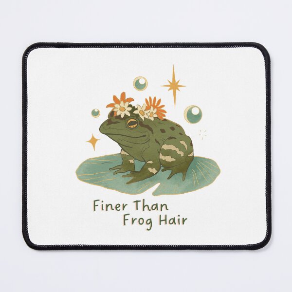 Item preview, Lily pad Frog, whimsical finer than frog, cartoon,  designed and sold by ImagiNatureDay.