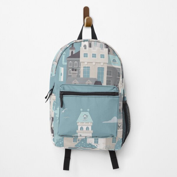 Item preview, Village on the Hill designed and sold by Bastiano's Nerdiverse.