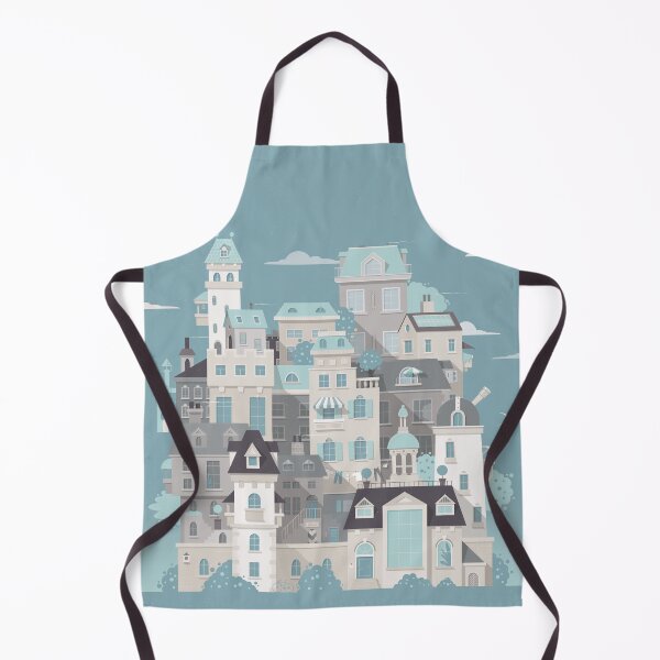 Item preview, Village on the Hill designed and sold by Bastiano's Nerdiverse.