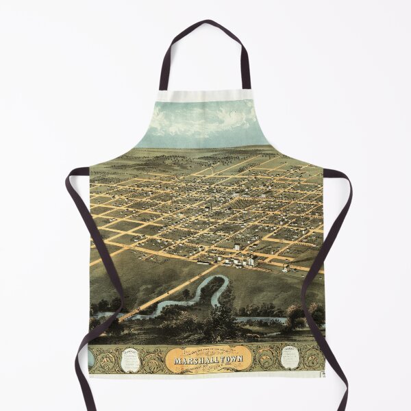 Item preview, Marshalltown, Iowa (1868) designed and sold by allhistory.