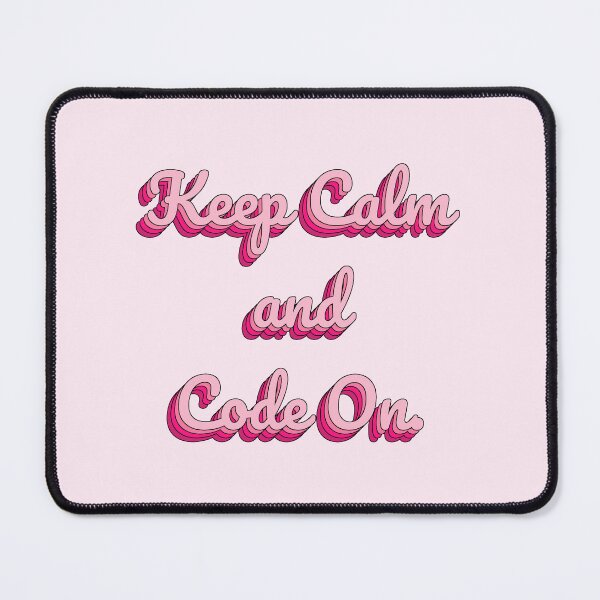 Item preview, Keep Calm and Code On. designed and sold by QuoteQuest.