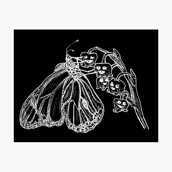 Item preview, Lily of the Valley and Monarch Butterfly designed and sold by Dippychu.