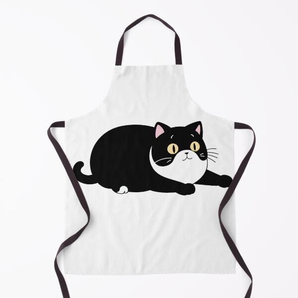 Item preview, Cute Black and White Cat Loaf designed and sold by vaporworld.