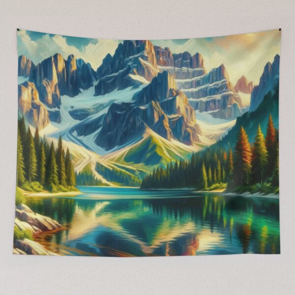 Item preview, Majestic Mountain Serenity designed and sold by Prosser87.
