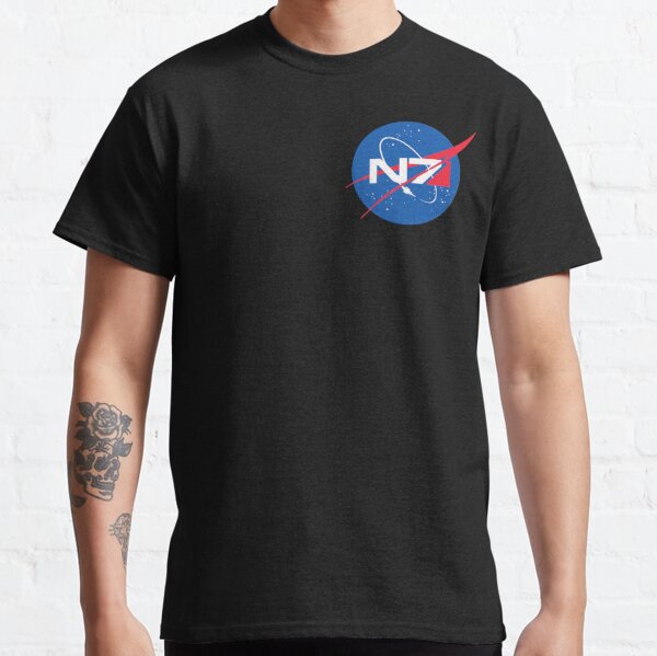 N7 NASA Mass Effect  Classic T-Shirt
