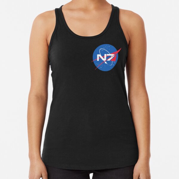 Gardenia12 NASA Meatball Tank Top Astronaut Logo