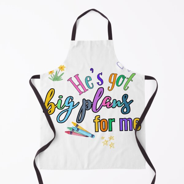 Item preview, He's Got Big Plans for Me Colorful Kids Jesus Shirt Crayon  designed and sold by FreedByJesus.