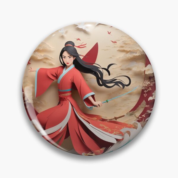 Item preview, Paper-Cut Mulan: A Stunning Animation designed and sold by RedArtG09.