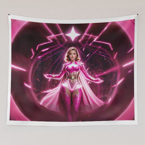 Item preview, Spectra Flare, Superheroine designed and sold by NerdscapeDC.