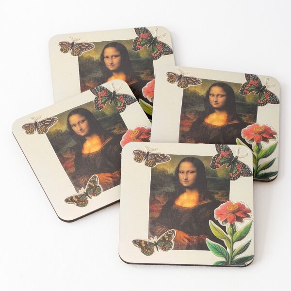 Item preview, Sweet Mona Lisa analogic collage designed and sold by Ponted.