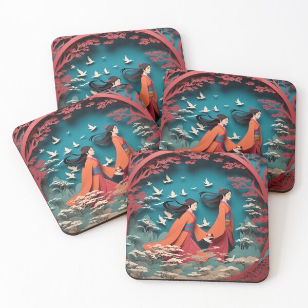 Item preview, Mulan's Tale Unfolds: Paper-Cut Animation designed and sold by RedArtG09.