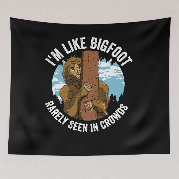 Item preview, Bigfoot in Crowds: A Rare Sight designed and sold by Shirtey.