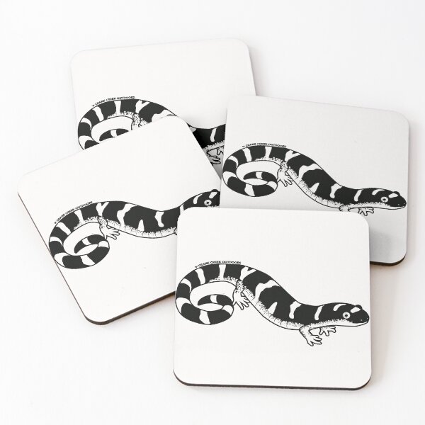 Item preview, Ringed Salamander, Black Outline designed and sold by CraneCreek.