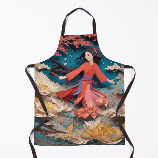 Item preview, Crafted Courage: Mulan's Paper-Cut Adventure designed and sold by RedArtG09.