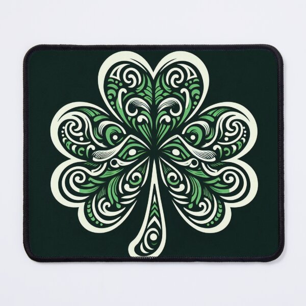 Item preview, Intricate Irish Shamrock design designed and sold by geymir.