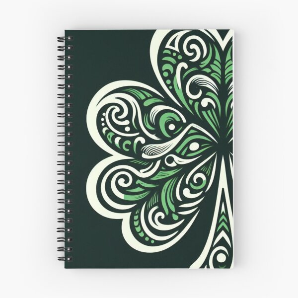 Item preview, Intricate Irish Shamrock design designed and sold by geymir.