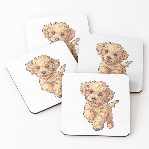 Item preview, Energetic Toy Poodle designed and sold by hanappong.