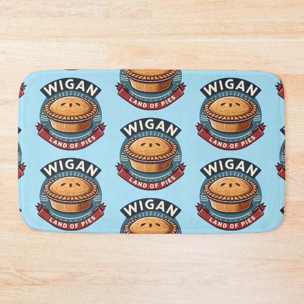 Item preview, Wigan - Land of pies designed and sold by Vkinsify.