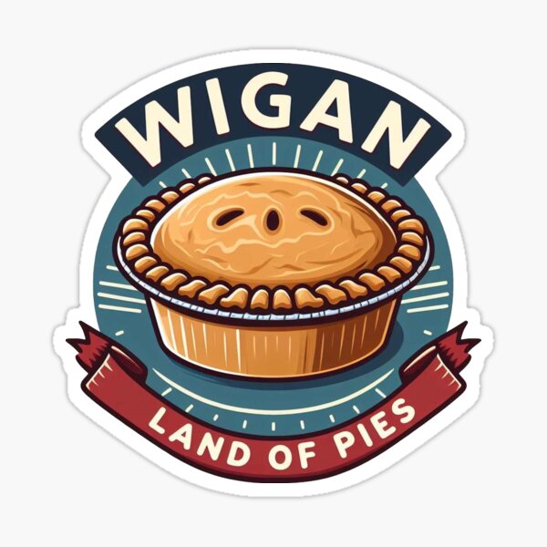 Artikel-Vorschau von Wigan – Land der Kuchen, designt und verkauft von Vkinsify.