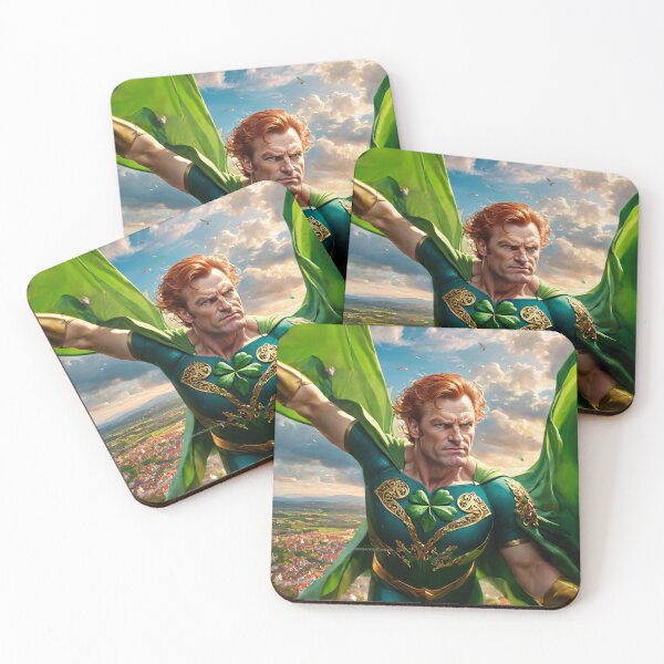 Item preview, The Emerald Avenger designed and sold by NerdscapeDC.