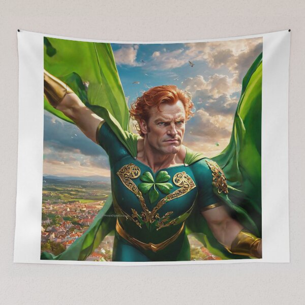 Item preview, The Emerald Avenger designed and sold by NerdscapeDC.