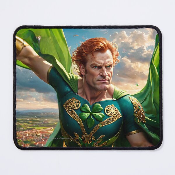Item preview, The Emerald Avenger designed and sold by NerdscapeDC.