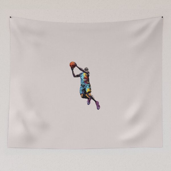 Item preview, Dunking Basketball Player designed and sold by YIPPEE8.