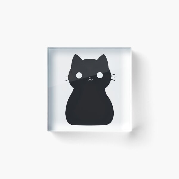 Item preview, Cute Black Cat Loaf designed and sold by vaporworld.